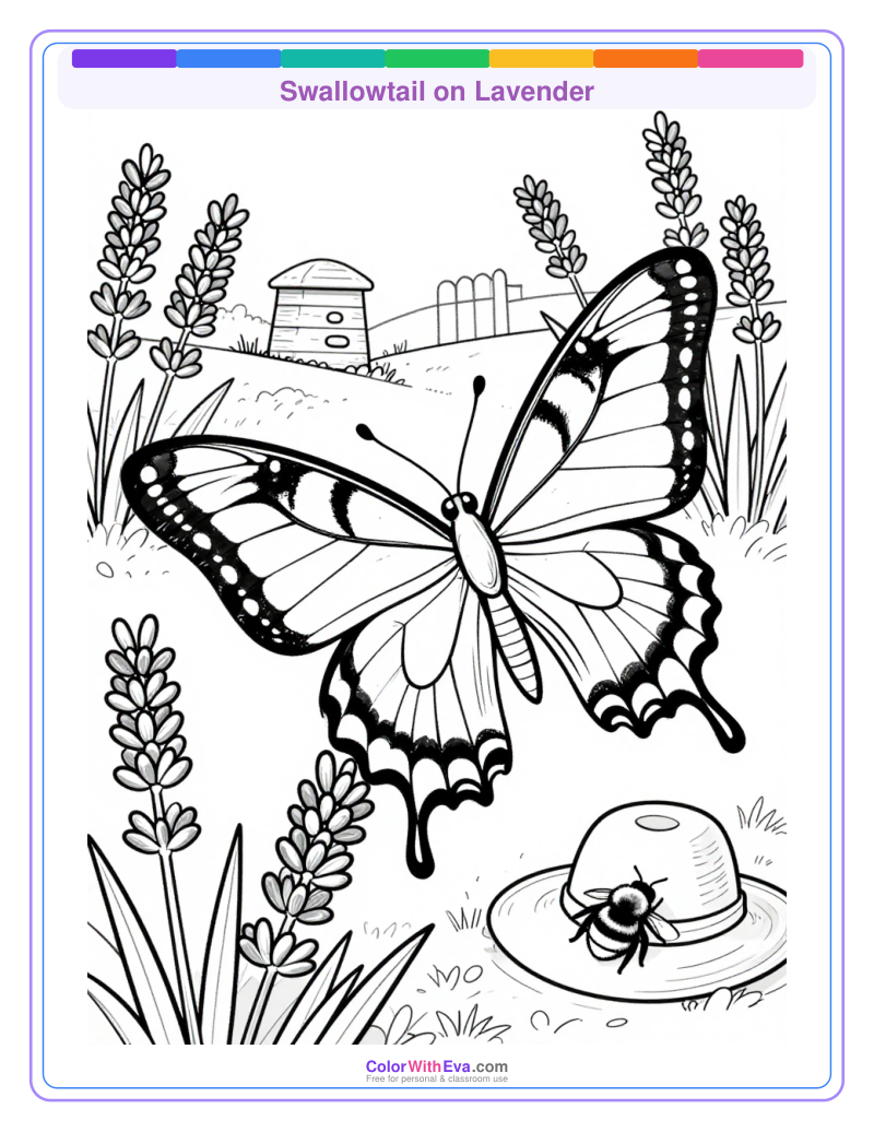 Swallowtail on Lavender preview