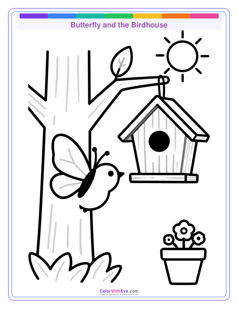 Butterfly and the Birdhouse preview