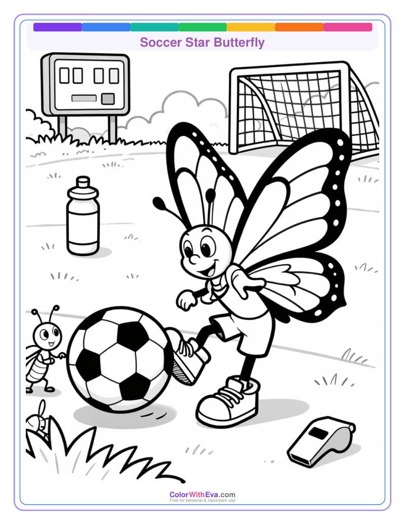 Soccer Star Butterfly thumbnail
