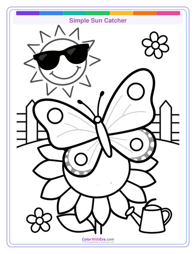 Simple Sun Catcher preview