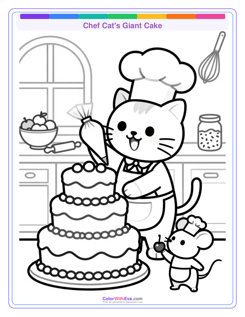 Chef Cat's Giant Cake thumbnail