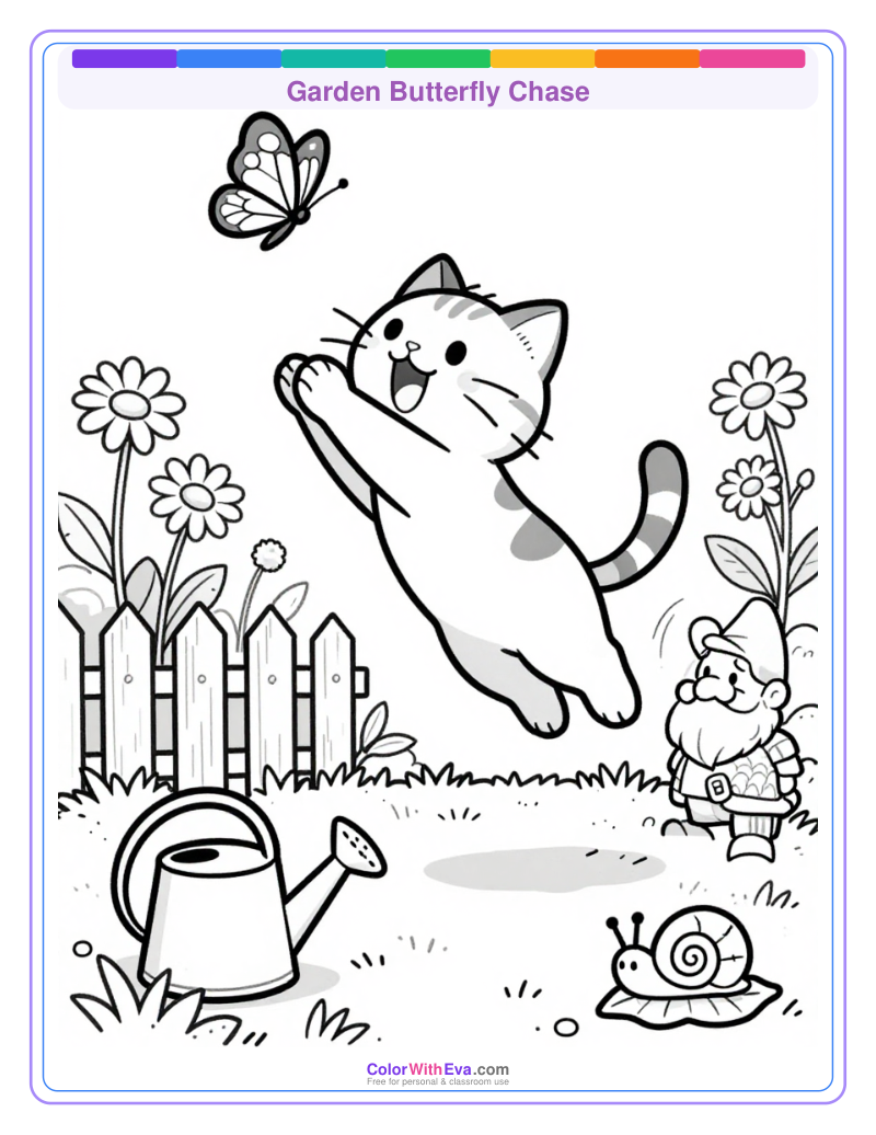 Garden Butterfly Chase preview