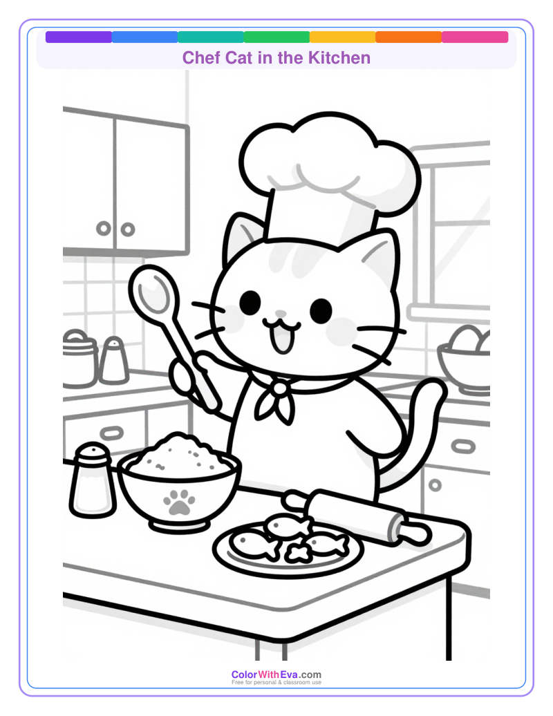 Chef Cat in the Kitchen preview