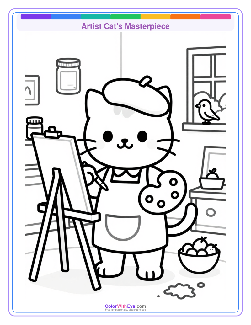 Artist Cat's Masterpiece thumbnail