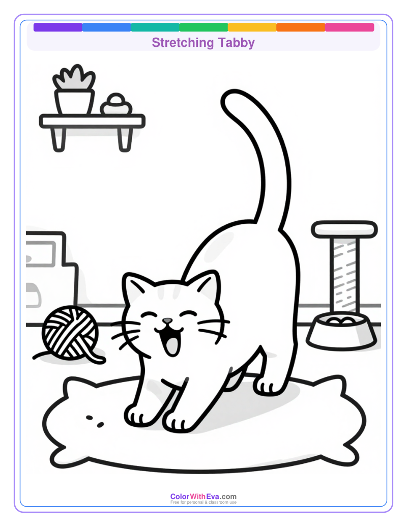 Stretching Tabby preview