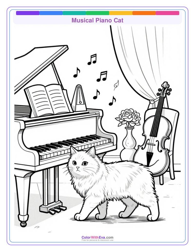 Musical Piano Cat preview