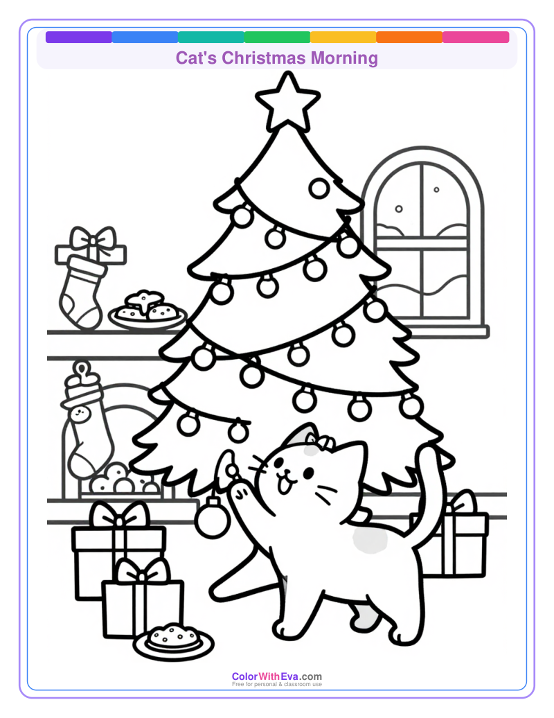 Cat's Christmas Morning thumbnail