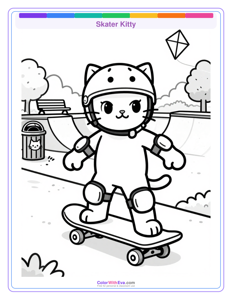 Skater Kitty preview