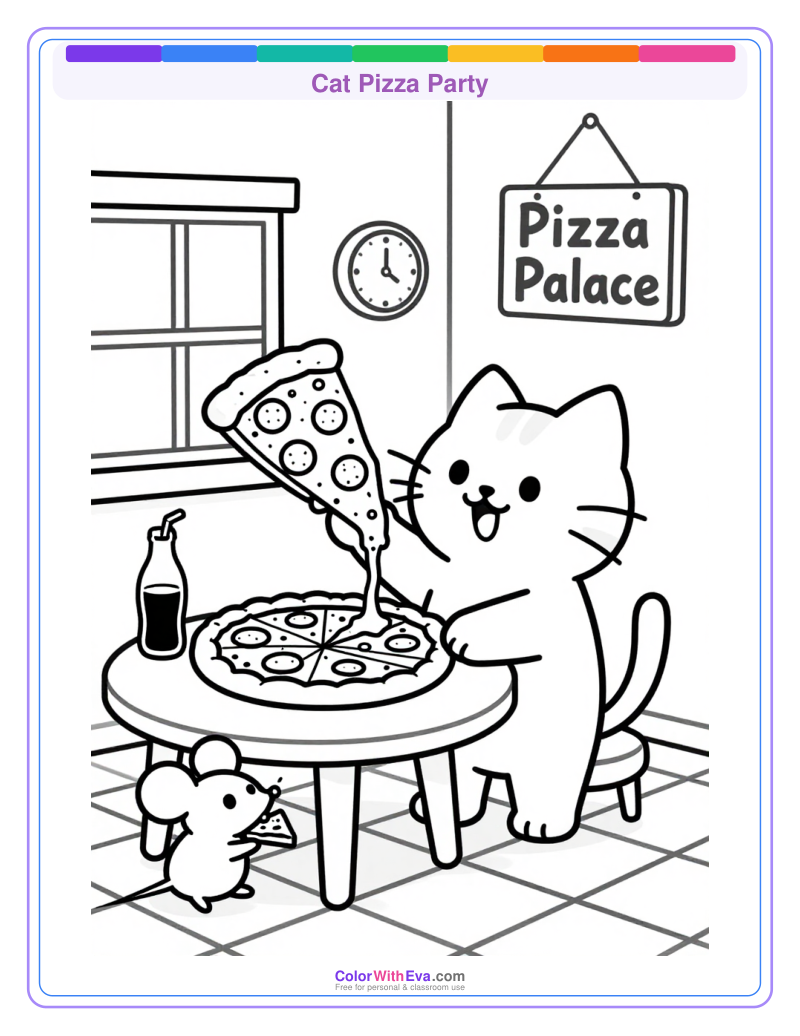 Cat Pizza Party thumbnail