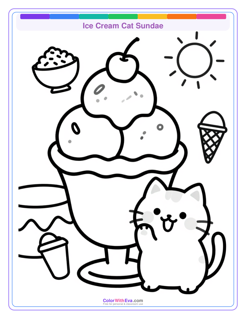Ice Cream Cat Sundae thumbnail
