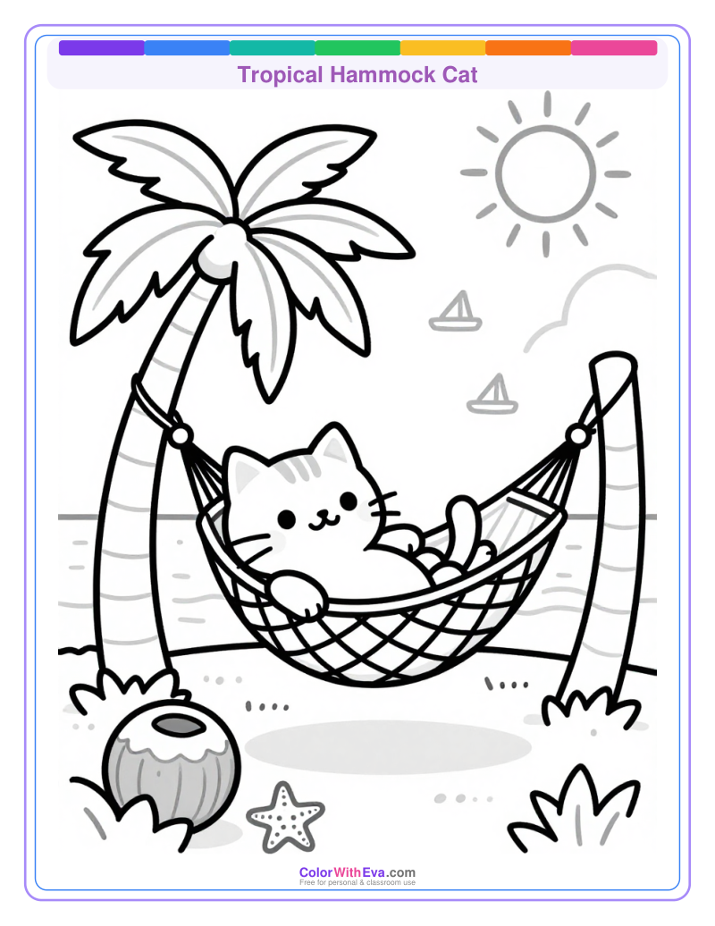 Tropical Hammock Cat preview