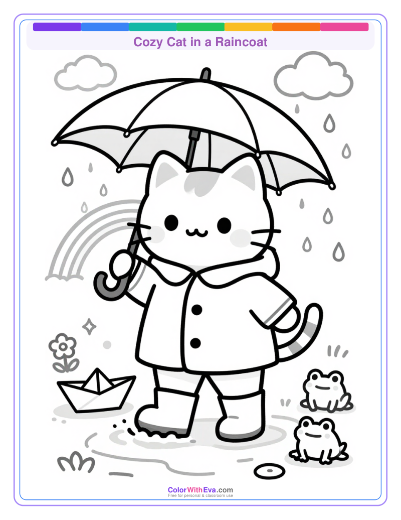 Cozy Cat in a Raincoat thumbnail