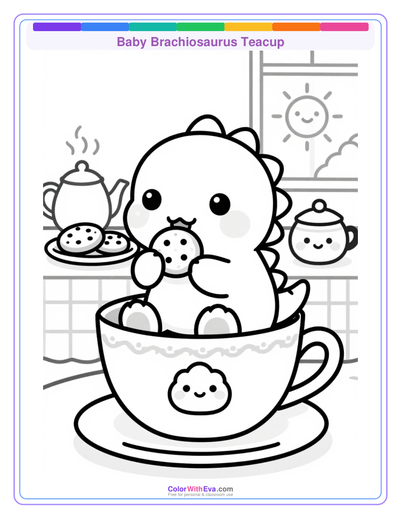 Baby Brachiosaurus Teacup thumbnail