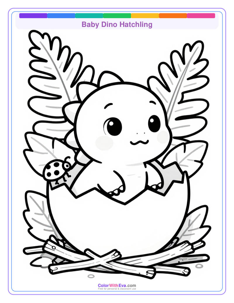 Baby Dino Hatchling preview