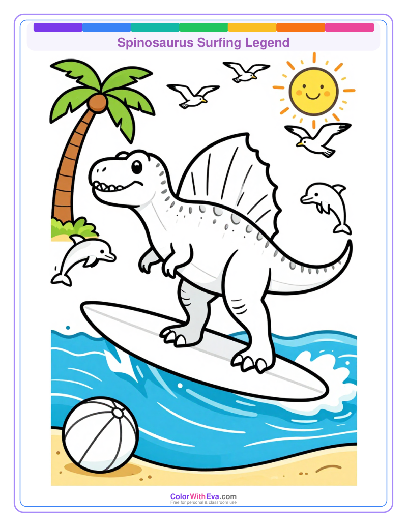 Spinosaurus Surfing Legend thumbnail