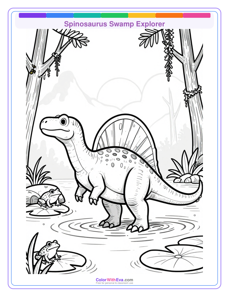Spinosaurus Swamp Explorer preview