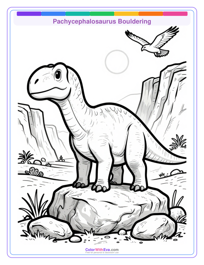 Pachycephalosaurus Bouldering preview