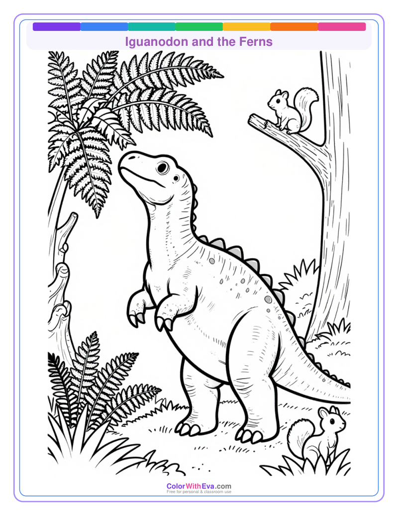 Iguanodon and the Ferns preview