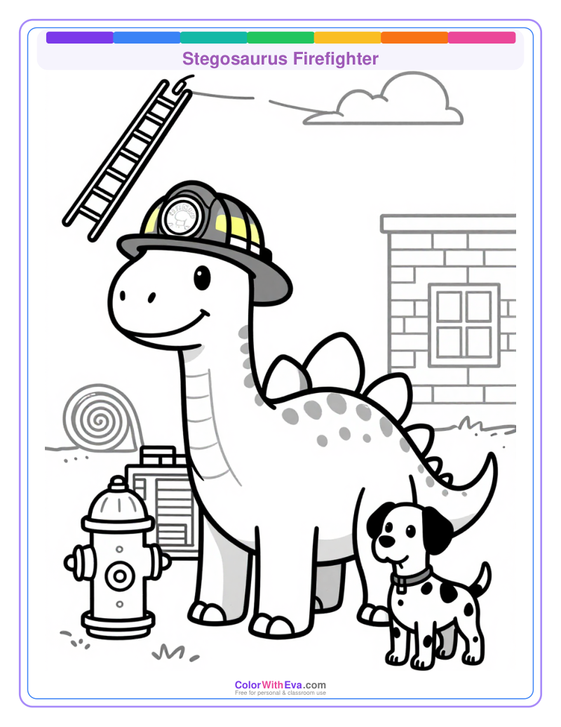 Stegosaurus Firefighter thumbnail