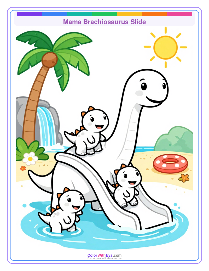 Mama Brachiosaurus Slide thumbnail