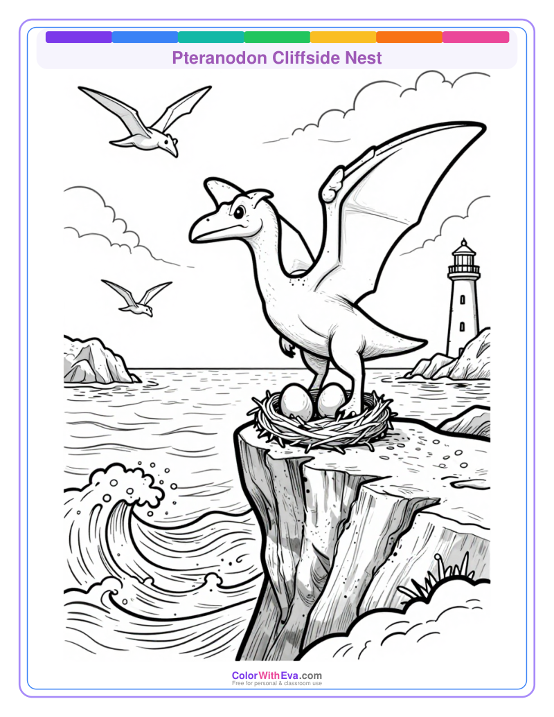Pteranodon Cliffside Nest preview