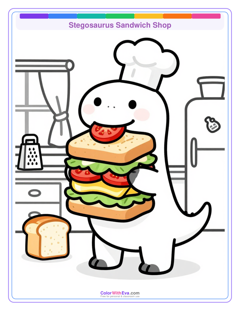 Stegosaurus Sandwich Shop thumbnail