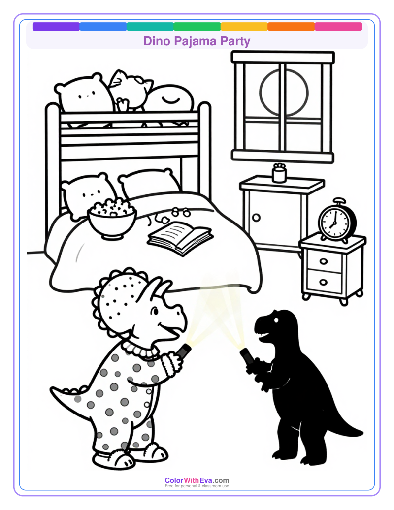 Dino Pajama Party thumbnail