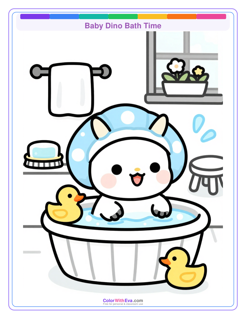 Baby Dino Bath Time thumbnail