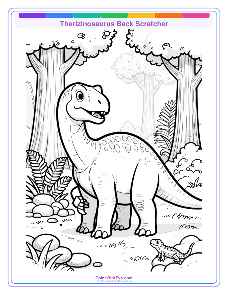 Therizinosaurus Back Scratcher preview