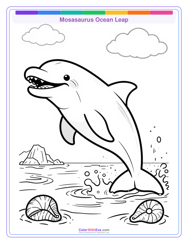 Mosasaurus Ocean Leap preview