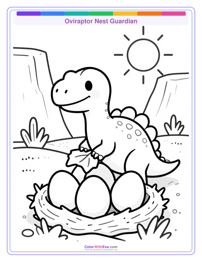 Oviraptor Nest Guardian preview