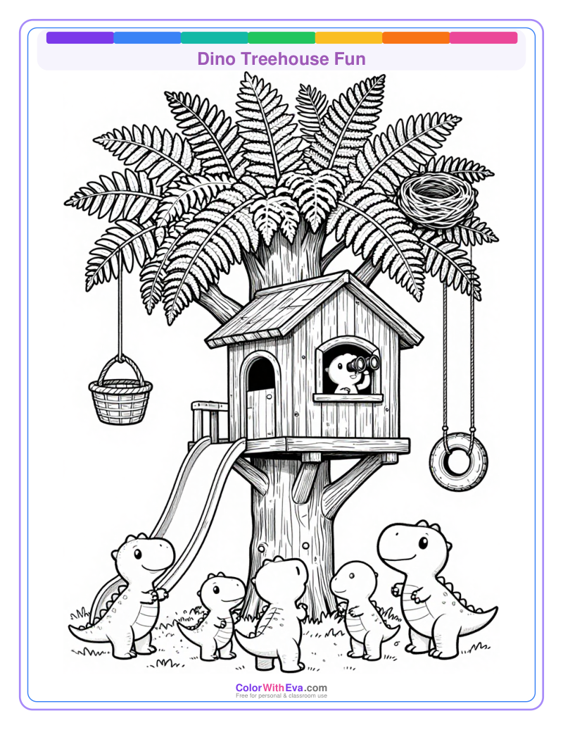 Dino Treehouse Fun thumbnail