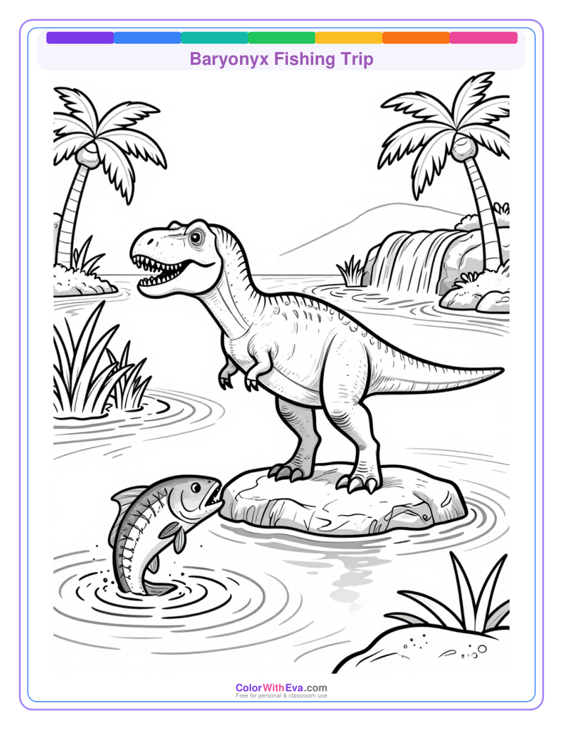 Baryonyx Fishing Trip preview