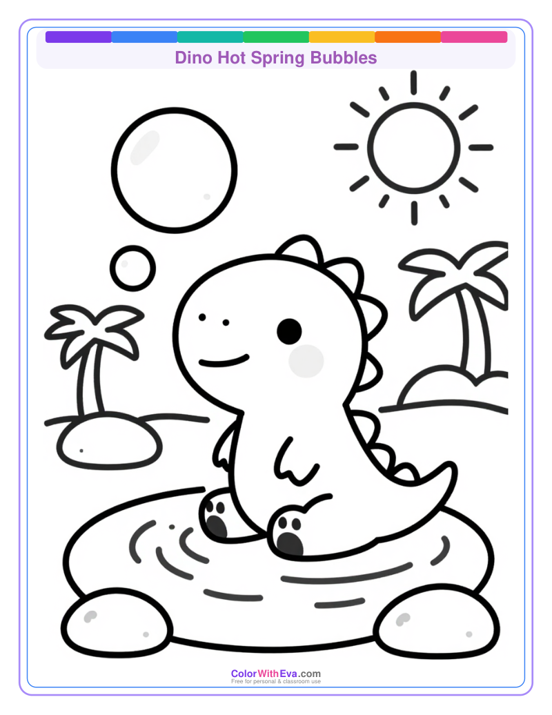 Dino Hot Spring Bubbles preview