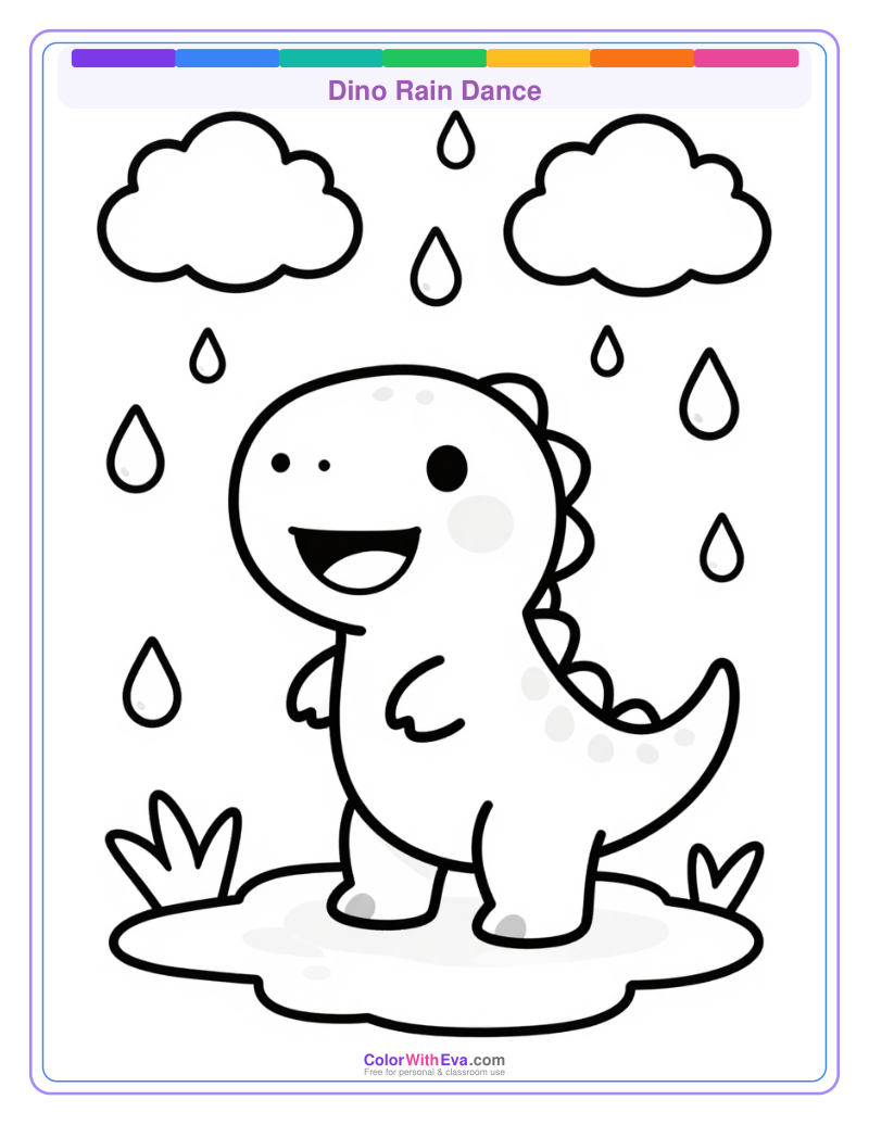 Dino Rain Dance preview