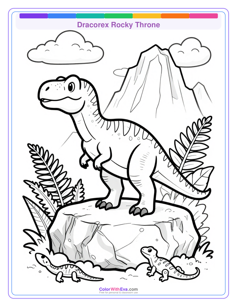 Dracorex Rocky Throne preview