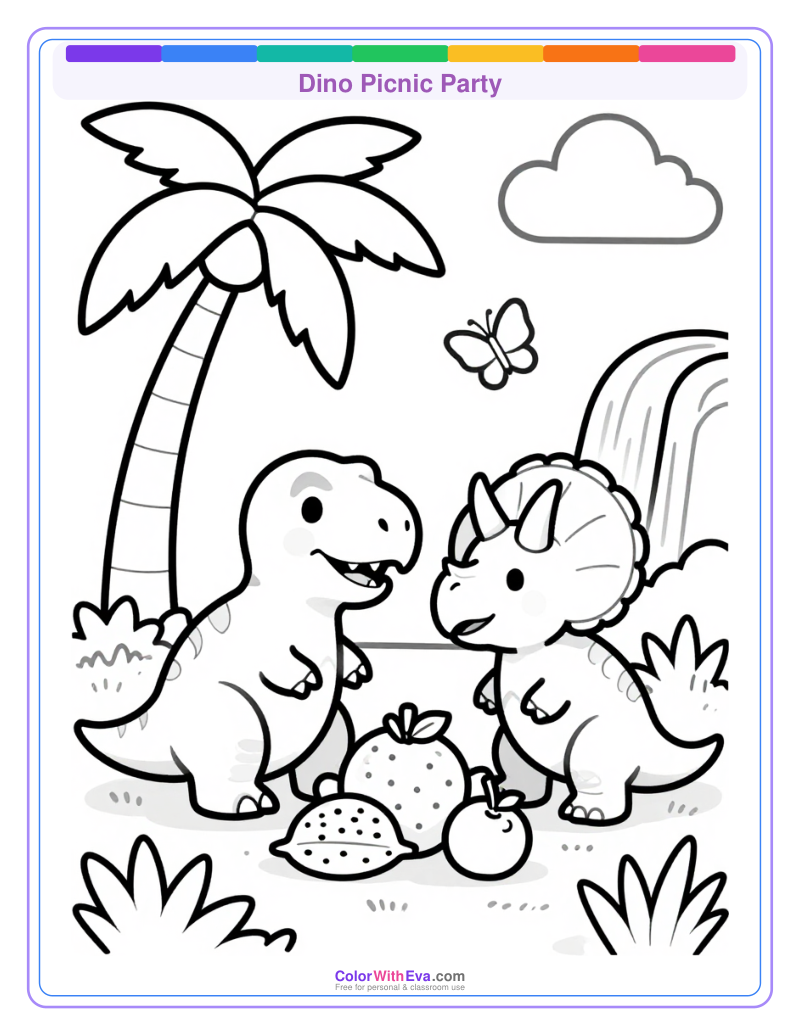 Dino Picnic Party preview