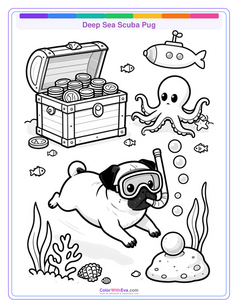 Deep Sea Scuba Pug thumbnail