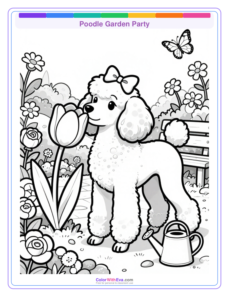 Poodle Garden Party preview