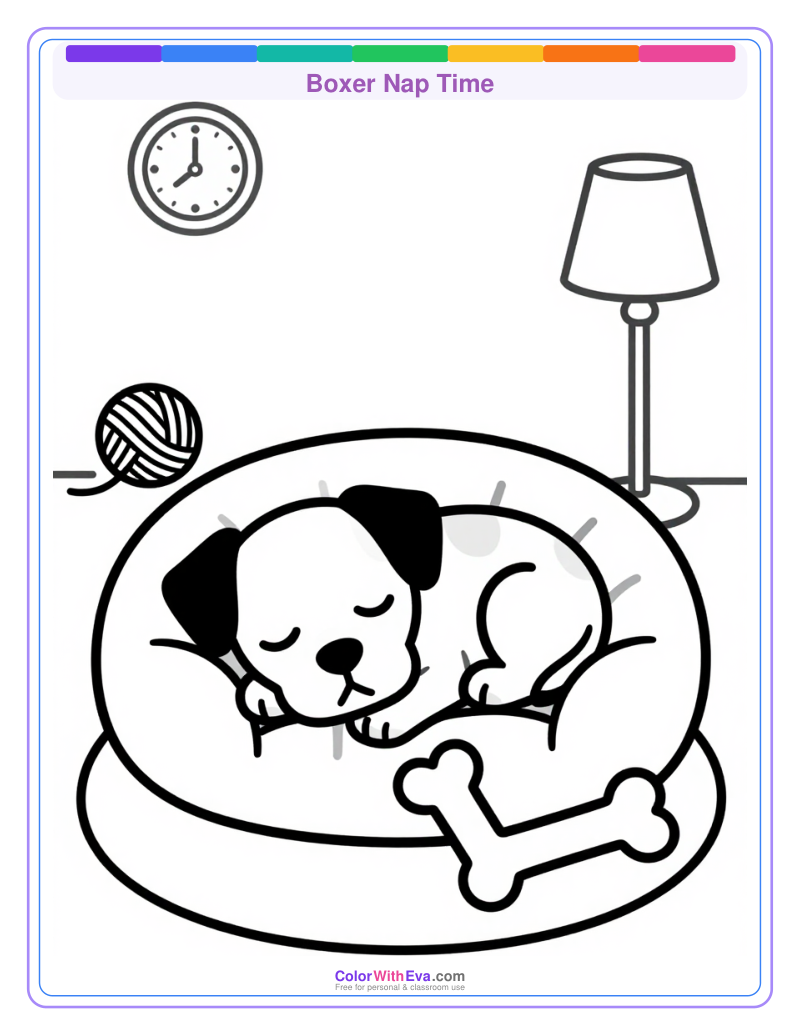 Boxer Nap Time preview