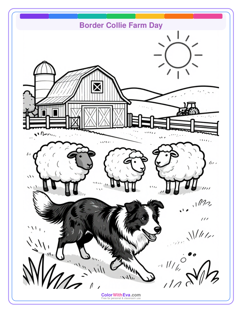 Border Collie Farm Day preview