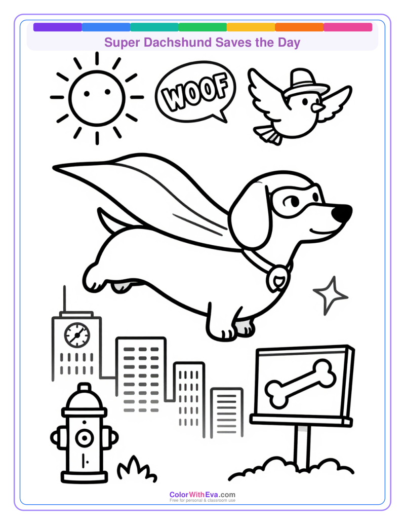 Super Dachshund Saves the Day thumbnail