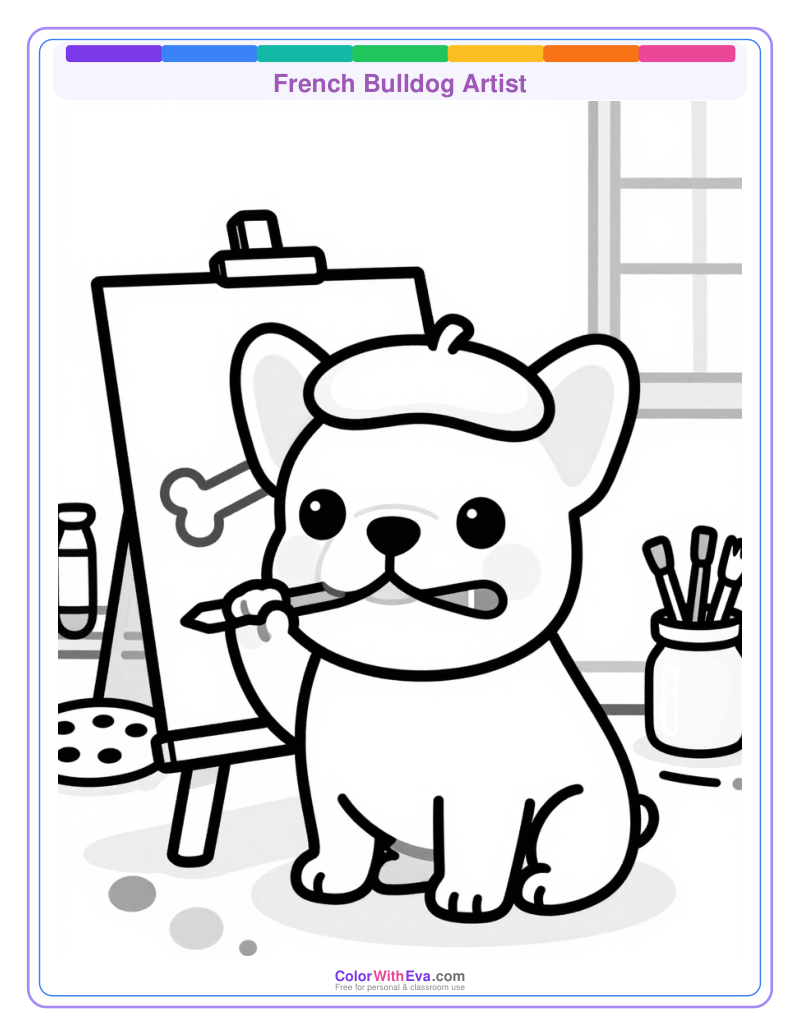French Bulldog Artist preview