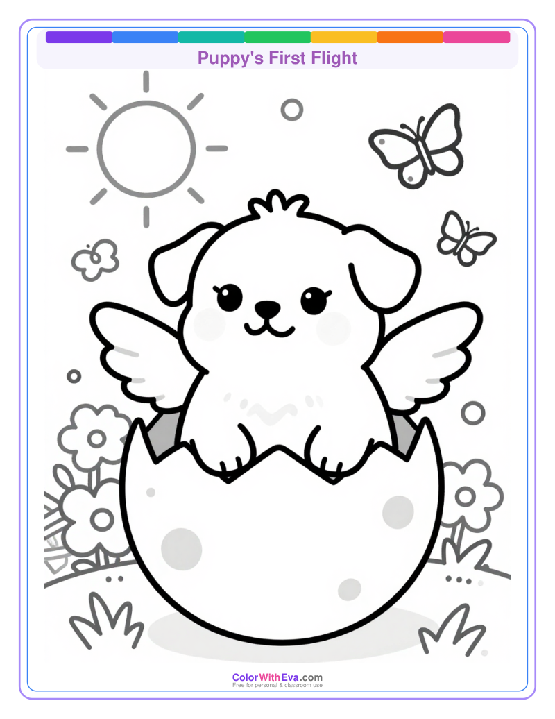 Puppy's First Flight thumbnail