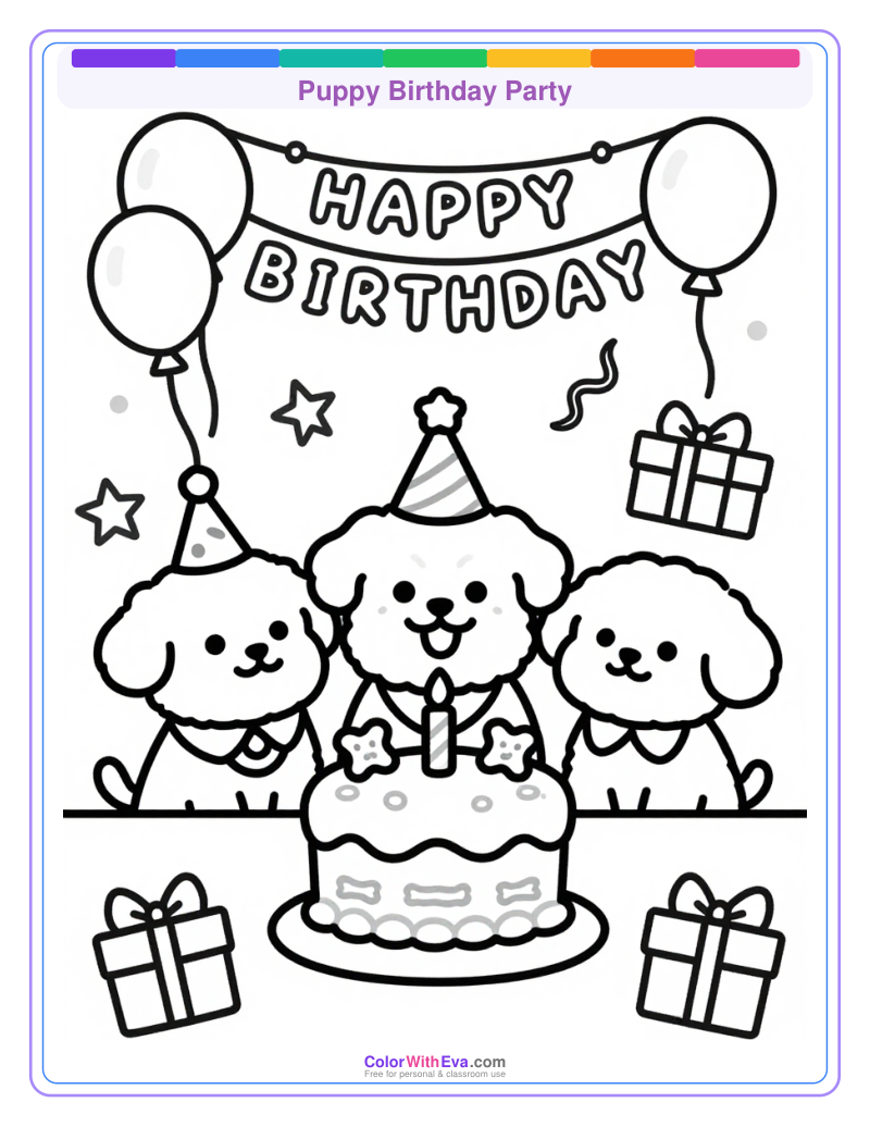 Puppy Birthday Party preview