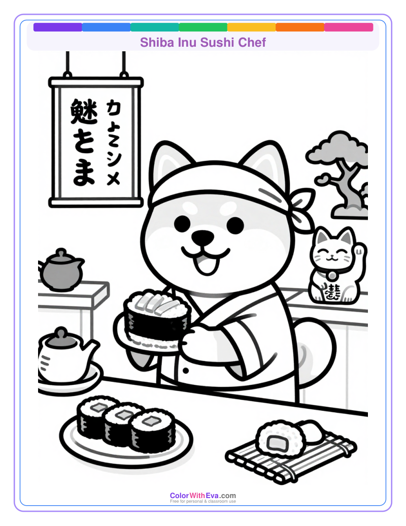 Shiba Inu Sushi Chef thumbnail