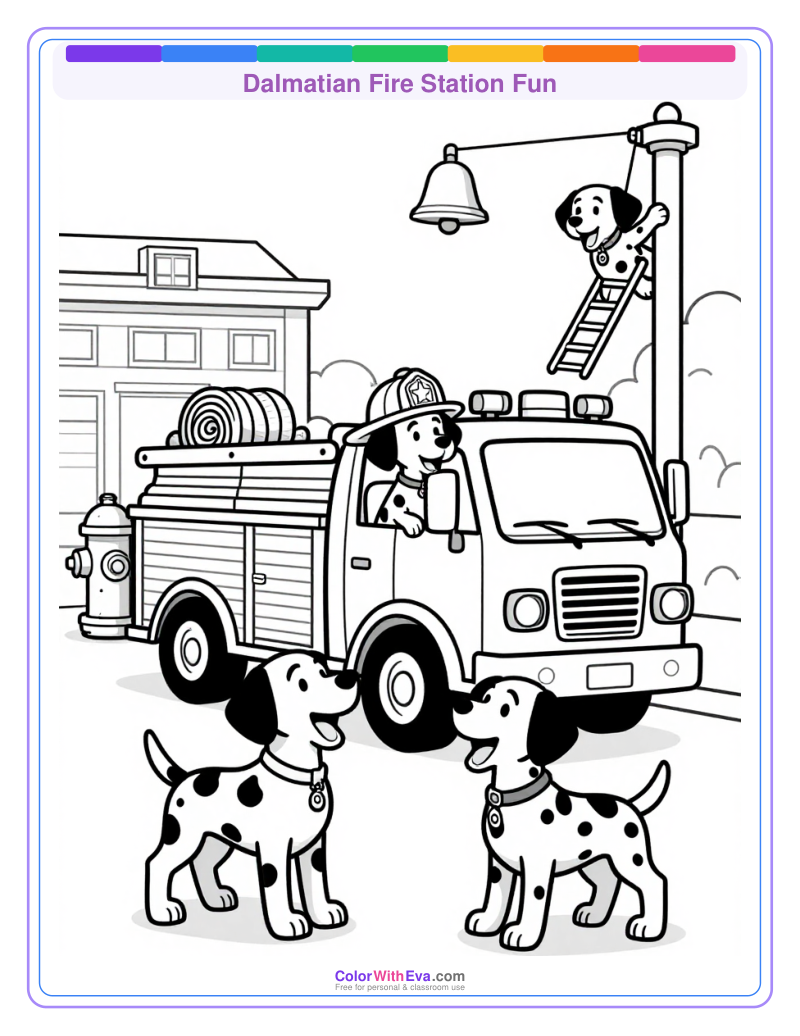 Dalmatian Fire Station Fun thumbnail