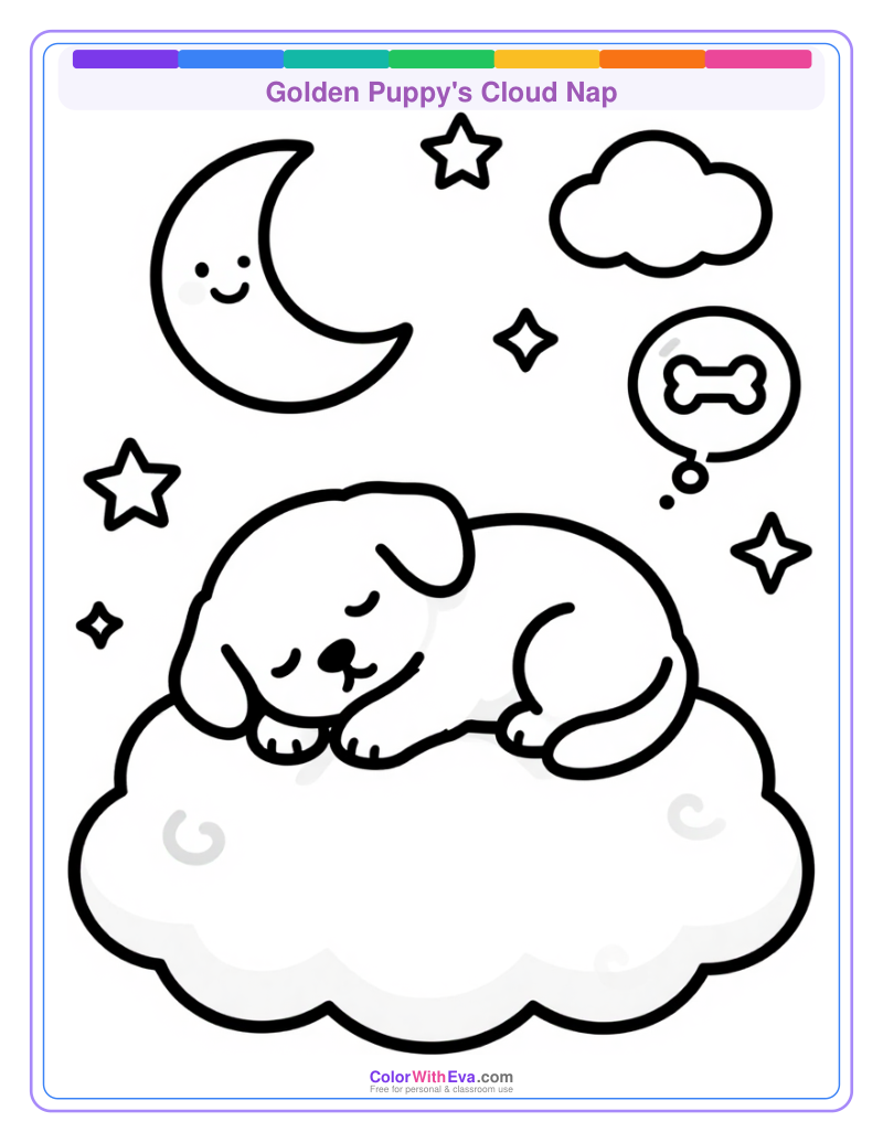 Golden Puppy's Cloud Nap thumbnail
