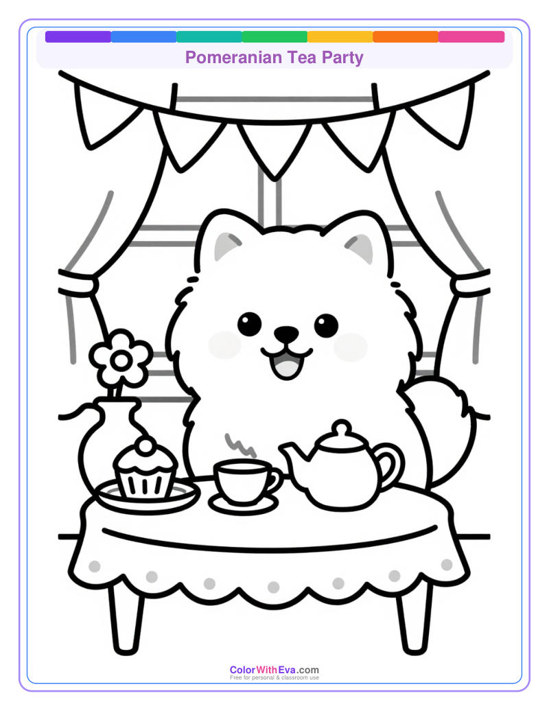 Pomeranian Tea Party preview