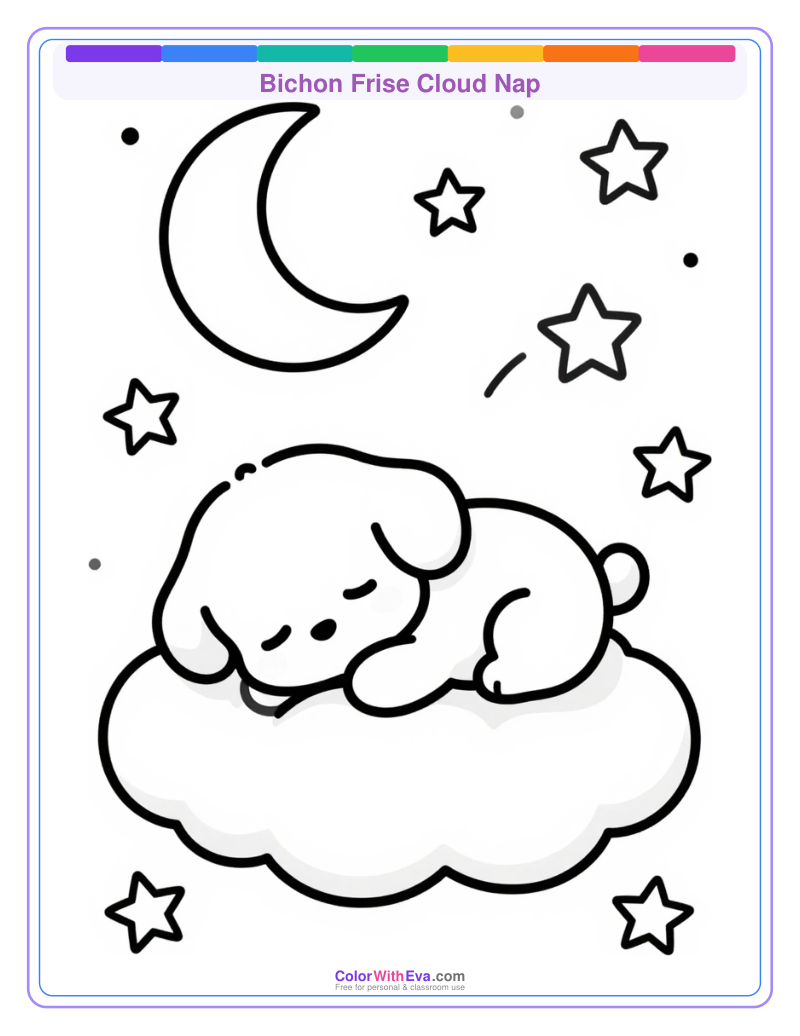 Bichon Frise Cloud Nap preview